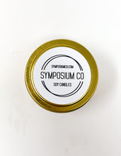 Load image into Gallery viewer, Lemon &amp; Rosemary - 4oz. Gold Tin Soy Candle
