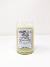 Load image into Gallery viewer, Pomegranate and Ginger - 16oz. Soy Candle
