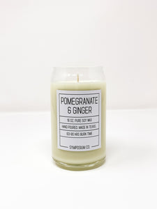 Pomegranate and Ginger - 16oz. Soy Candle