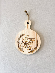 Engraved Board - Home Sweet Home Paddle Board