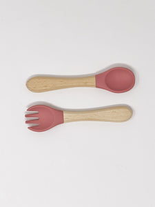 Baby Fork and Spoon Personalized Utensils