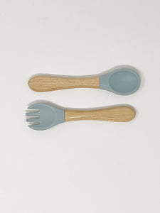 Baby Fork and Spoon Personalized Utensils