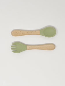Baby Fork and Spoon Personalized Utensils
