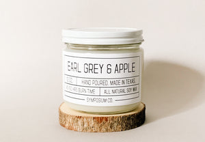 Earl Grey + Apple - 12oz. Soy Candle