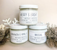 Load image into Gallery viewer, Christmas Soy Candle 3 Pack
