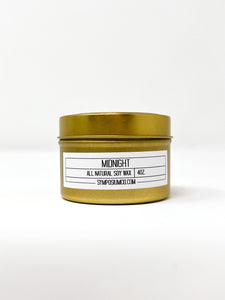 Cashmere - 4oz. Gold Tin Soy Candle