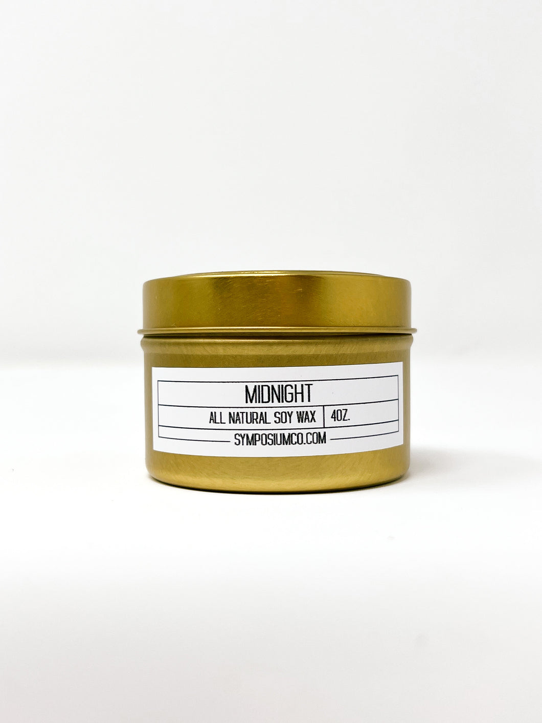 Cashmere - 4oz. Gold Tin Soy Candle