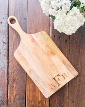 Load image into Gallery viewer, Engraved Board - Mango Wood Charcuterie Board
