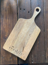 Load image into Gallery viewer, Engraved Board - Mango Wood Charcuterie Board
