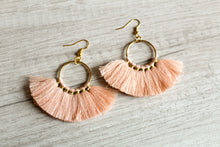 Load image into Gallery viewer, Tassel Hoop Earrings
