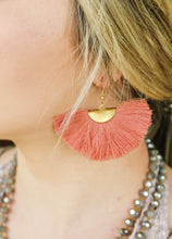 Load image into Gallery viewer, Fanned Tassel Earrings
