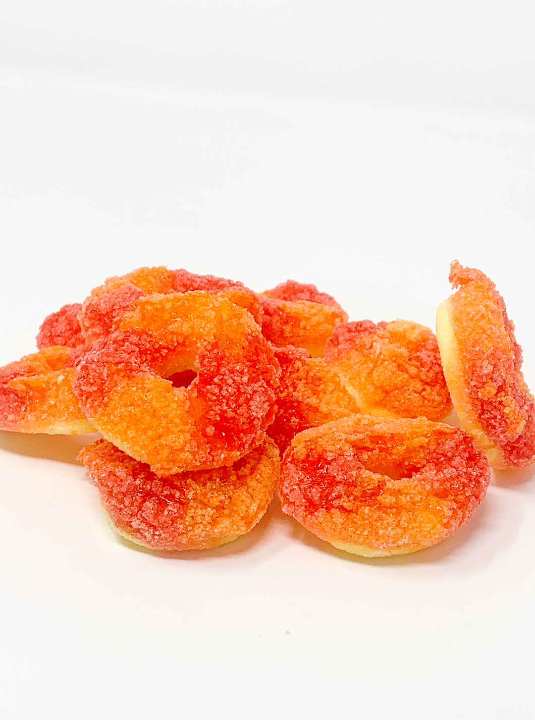 Freeze Dried Candy - Peach Circles