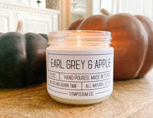 Load image into Gallery viewer, Earl Grey + Apple - 12oz. Soy Candle
