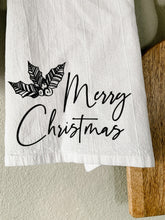 Load image into Gallery viewer, Merry Christmas Dish Towel
