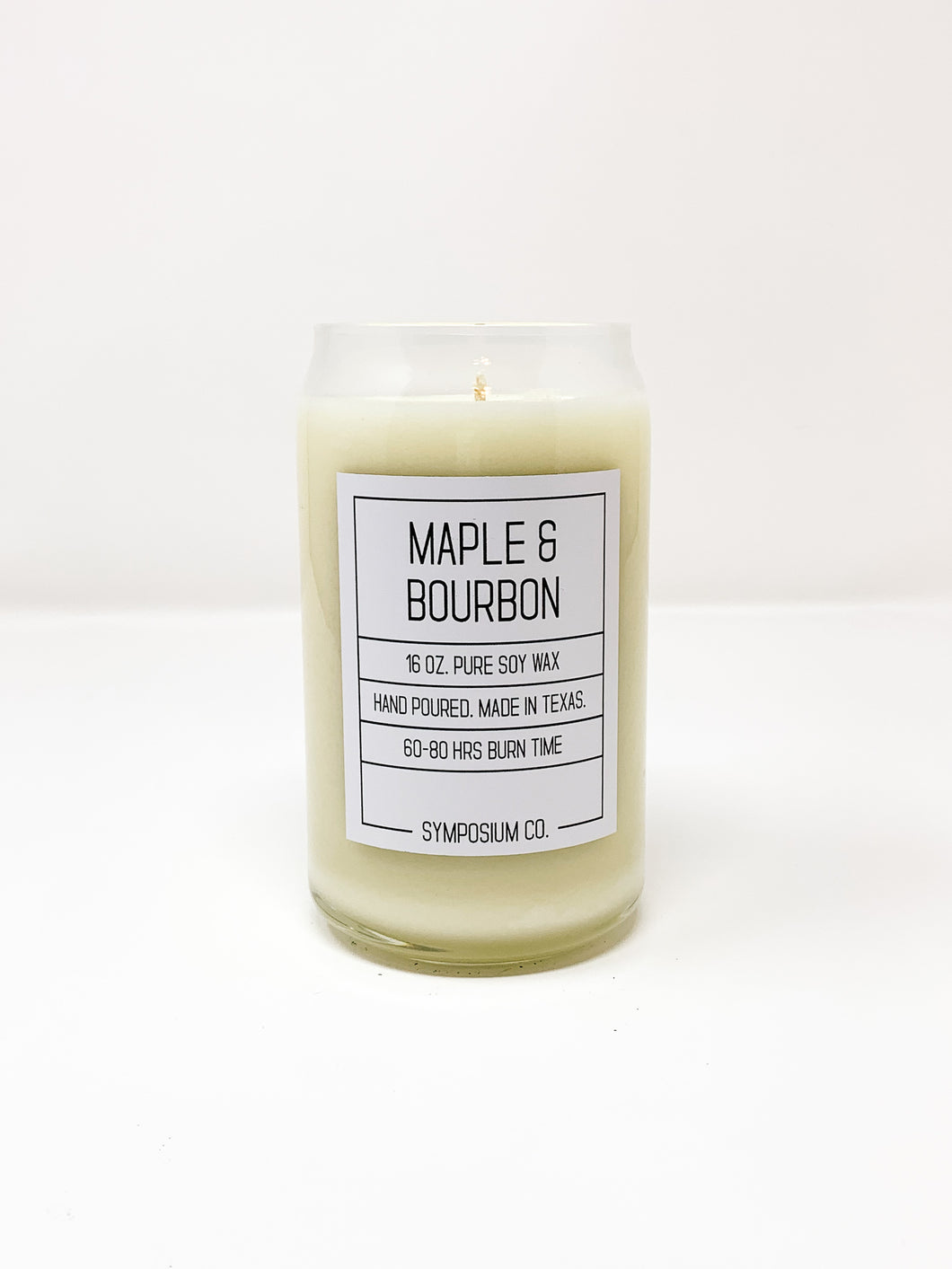 Maple + Bourbon - 16oz. Soy Candle