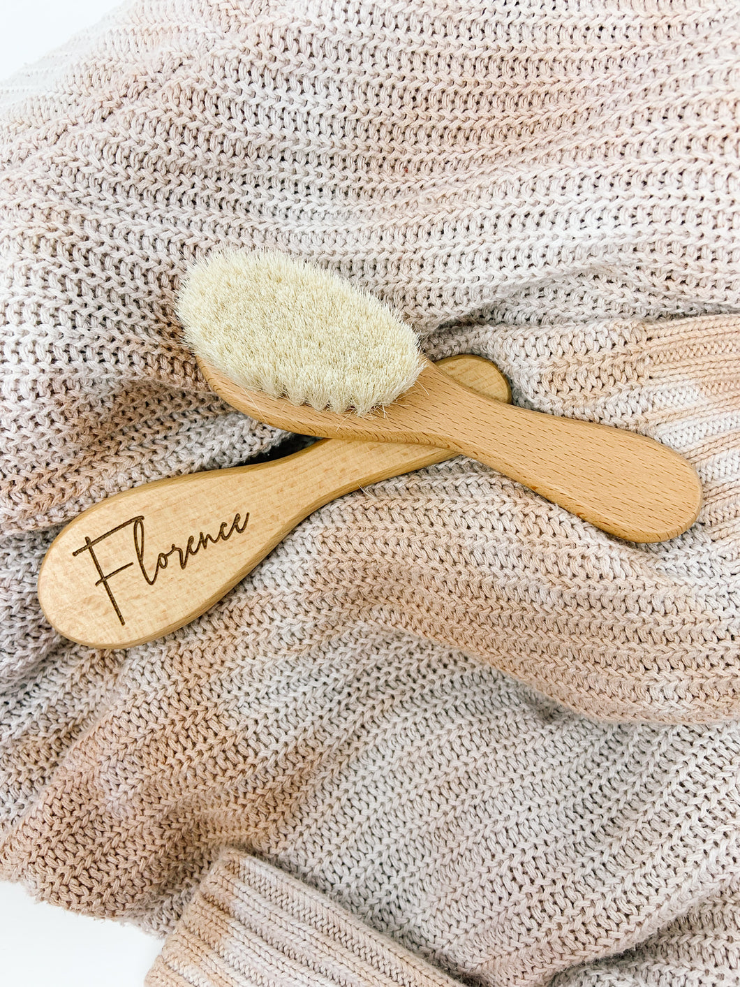 Baby Hairbrush Personalized Keepsake