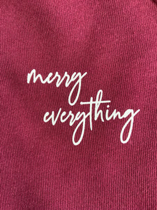 Merry Everything Christmas Sweatshirt