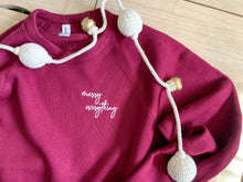 Load image into Gallery viewer, Merry Everything Christmas Sweatshirt
