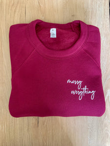 Merry Everything Christmas Sweatshirt