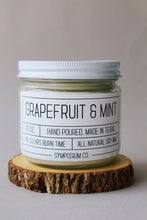 Load image into Gallery viewer, Grapefruit &amp; Mint - 12oz. Soy Candle
