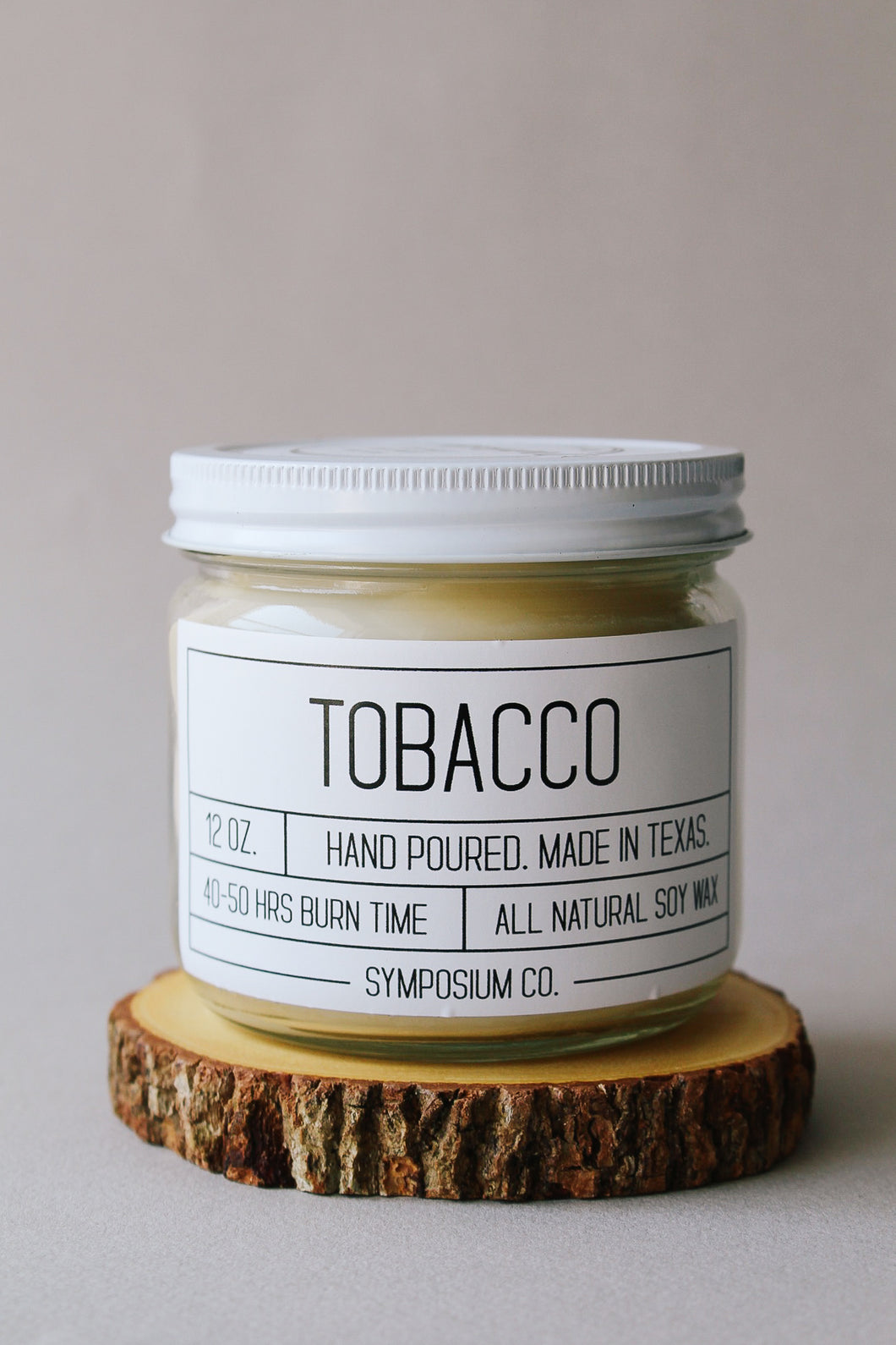 Tobacco - 12oz. Soy Candle