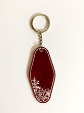 Load image into Gallery viewer, Motel Personalized Key Chain - Floral
