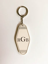 Load image into Gallery viewer, Motel Personalized Key Chain - Striped
