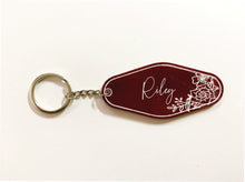 Load image into Gallery viewer, Motel Personalized Key Chain - Floral
