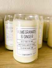 Load image into Gallery viewer, Pomegranate and Ginger - 16oz. Soy Candle
